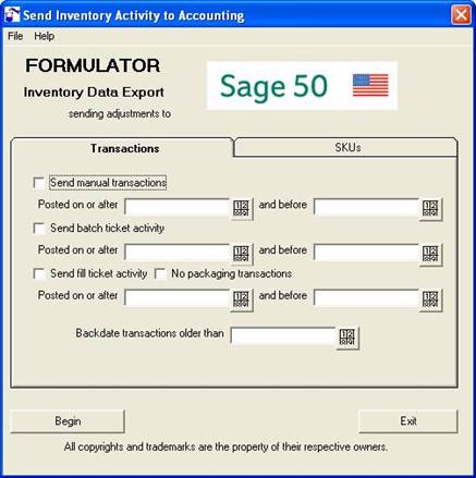 sage 50 update file